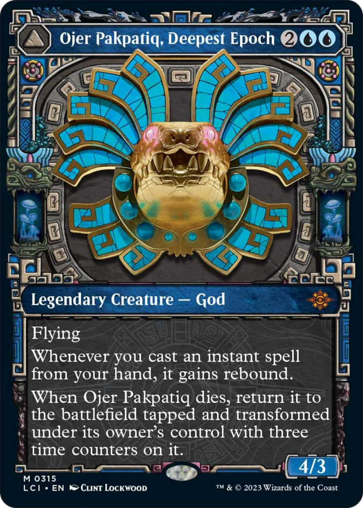 Ojer Pakpatiq, Deepest Epoch // Temple of Cyclical Time (Showcase) [The Lost Caverns of Ixalan] | GnG Games