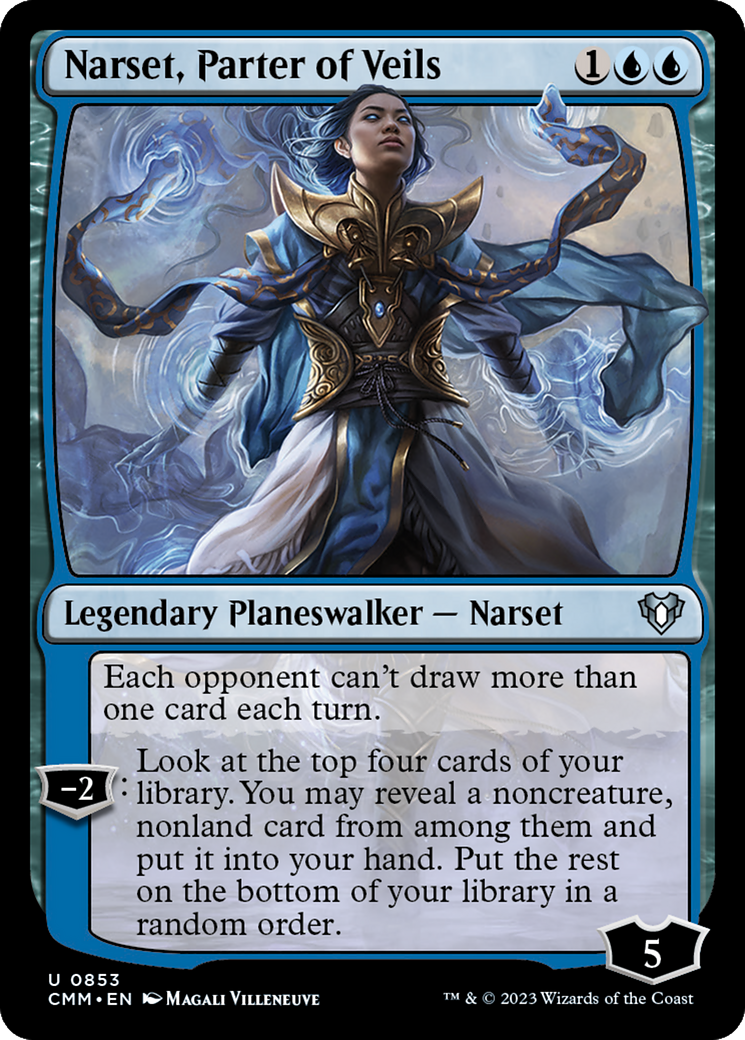 Narset, Parter of Veils [Commander Masters] | GnG Games