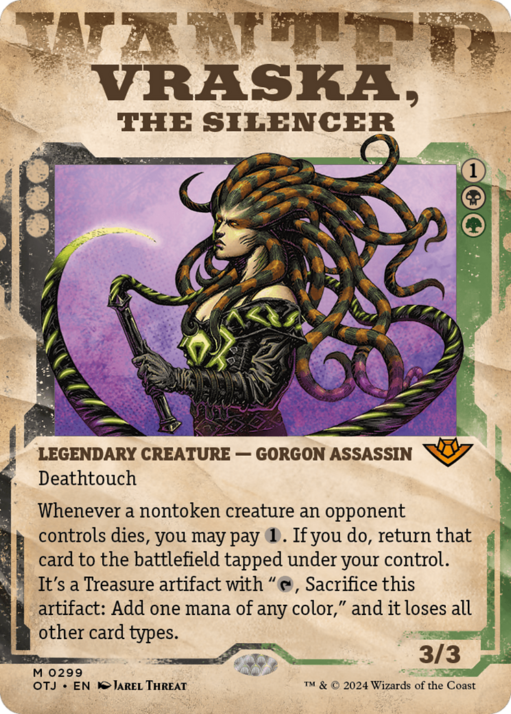 Vraska, the Silencer (Showcase) [Outlaws of Thunder Junction] | GnG Games