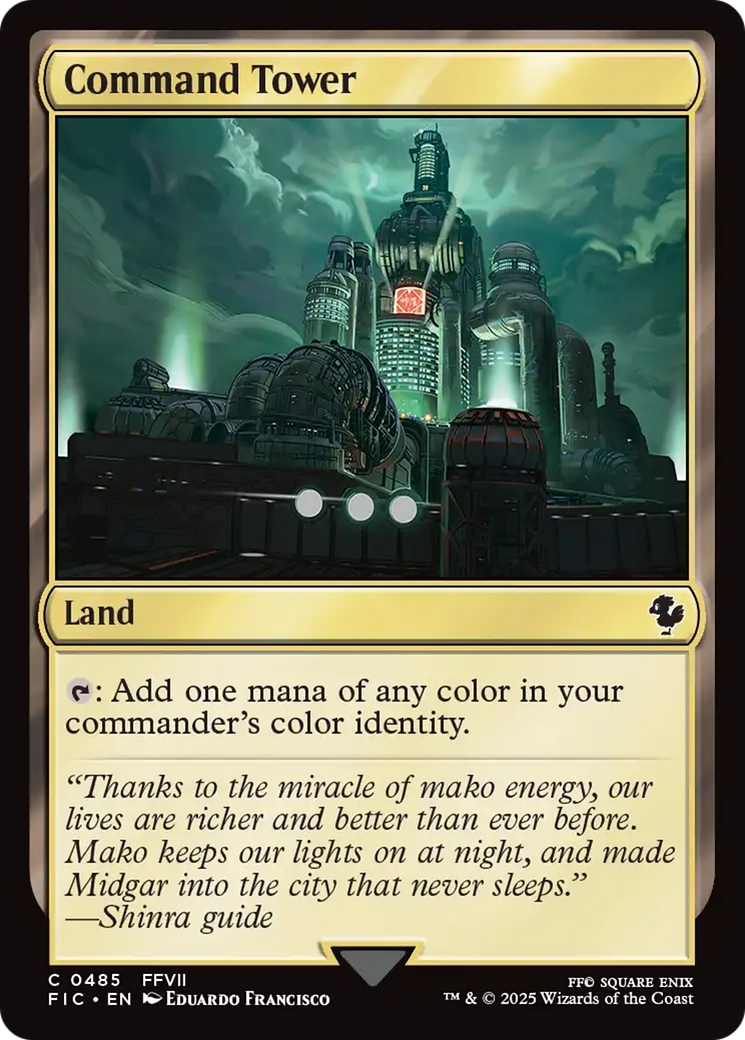 Command Tower (0485) [FINAL FANTASY Commander] | GnG Games