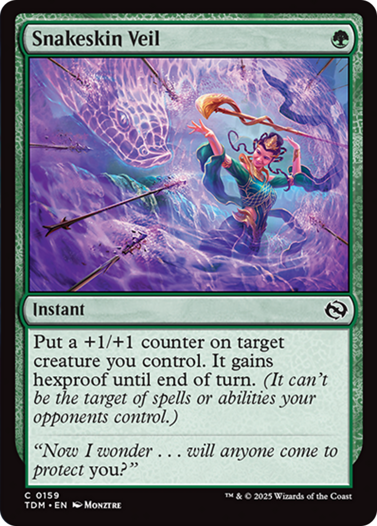 Snakeskin Veil [Tarkir: Dragonstorm] | GnG Games