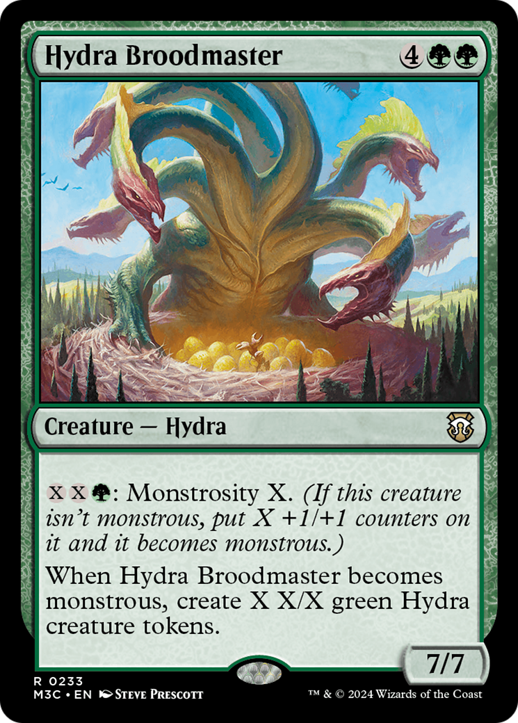 Hydra Broodmaster (Ripple Foil) [Modern Horizons 3 Commander] | GnG Games