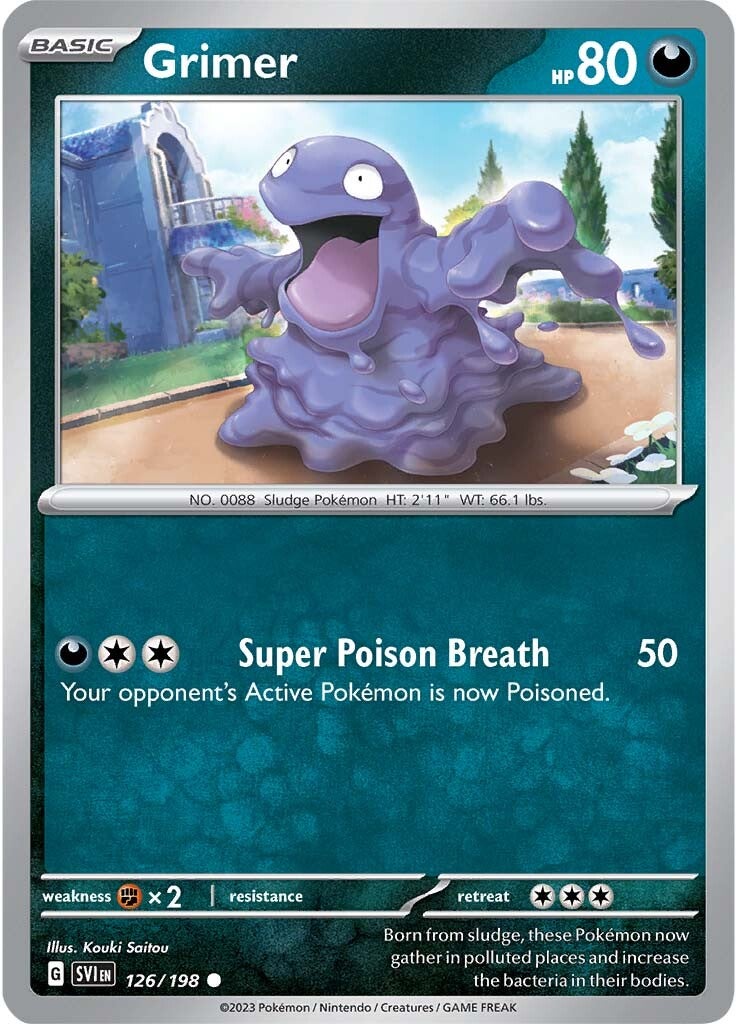 Grimer (126/198) [Scarlet & Violet: Base Set] | GnG Games