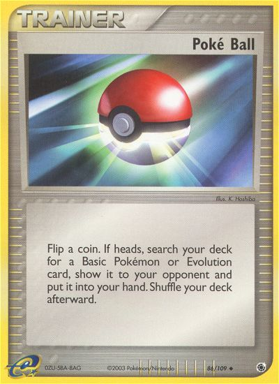 Poke Ball (86/109) [EX: Ruby & Sapphire] | GnG Games