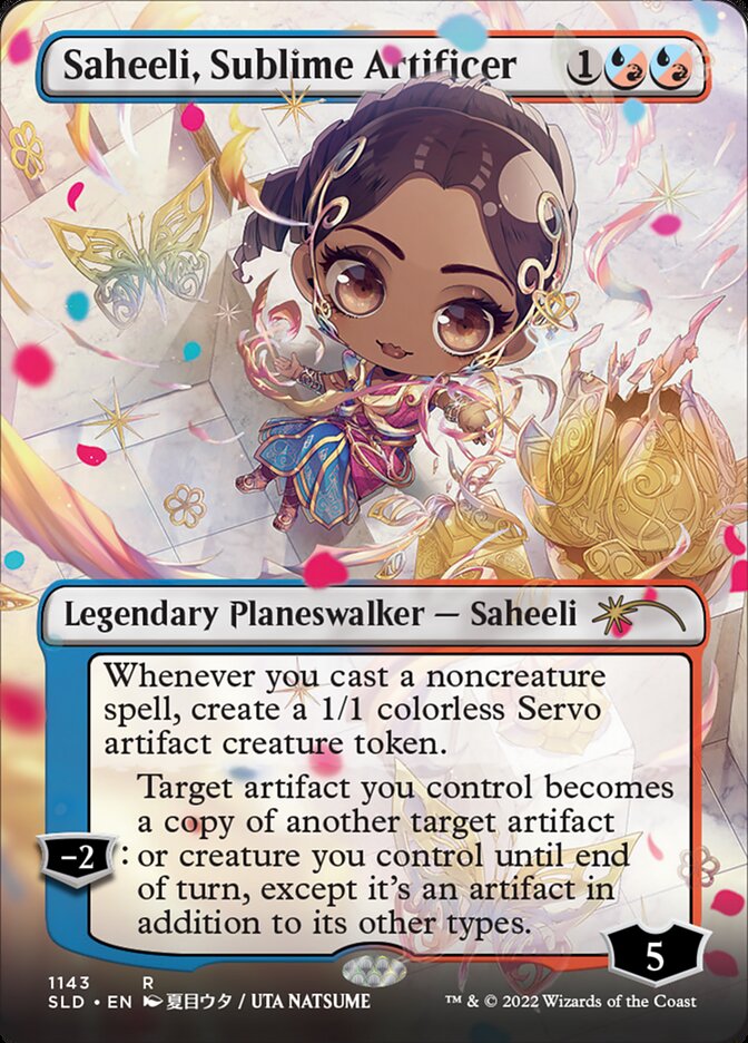 Saheeli, Sublime Artificer (Borderless) [Secret Lair Drop Series] | GnG Games