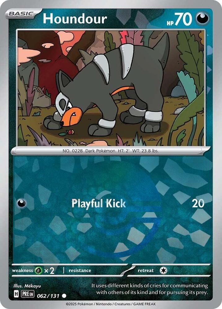 Houndour (062/131) (Poke Ball Pattern) [Scarlet & Violet: Prismatic Evolutions] | GnG Games