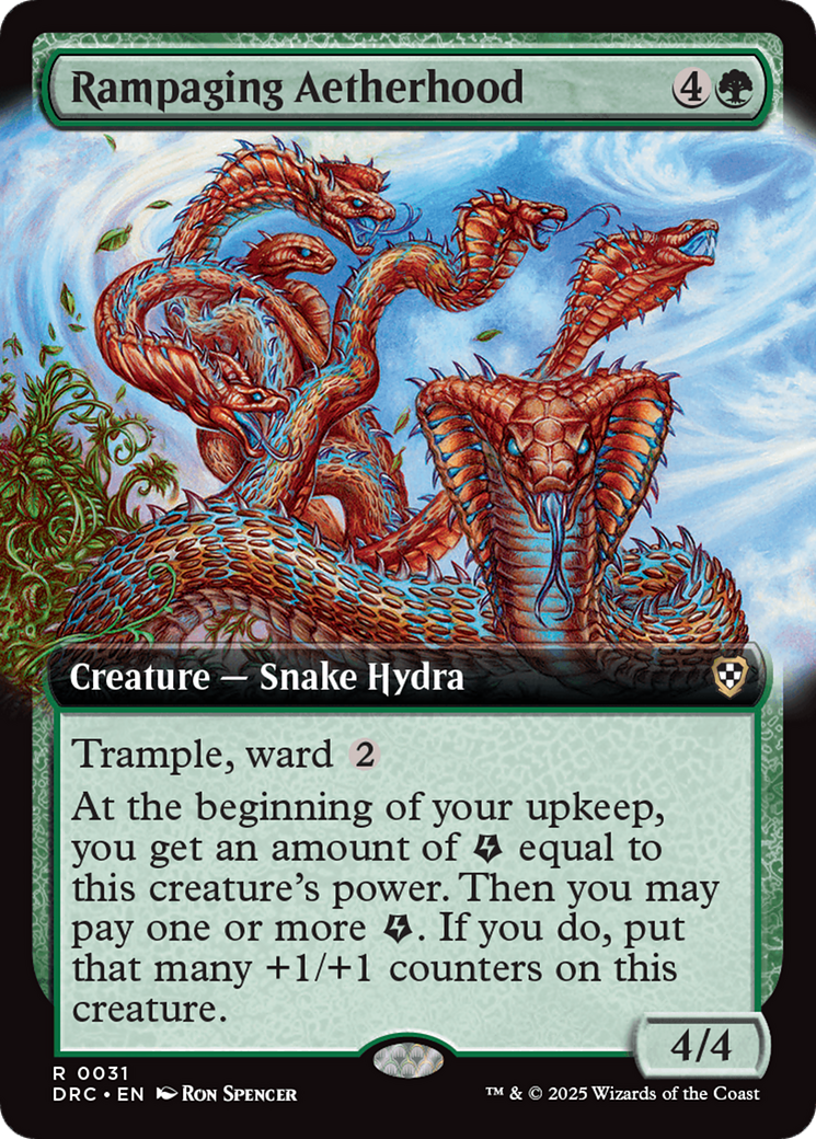 Rampaging Aetherhood (Extended Art) [Aetherdrift Commander] | GnG Games
