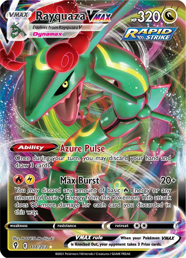 Rayquaza VMAX (111/203) [Sword & Shield: Evolving Skies] | GnG Games