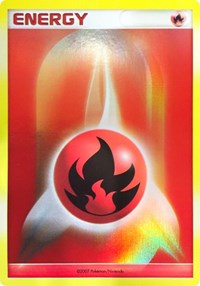 Fire Energy (2007 2008 League Promo) [League & Championship Cards] | GnG Games