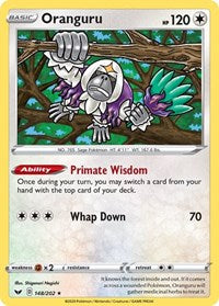Oranguru (148/202) (Theme Deck Exclusive) [Sword & Shield: Base Set] | GnG Games