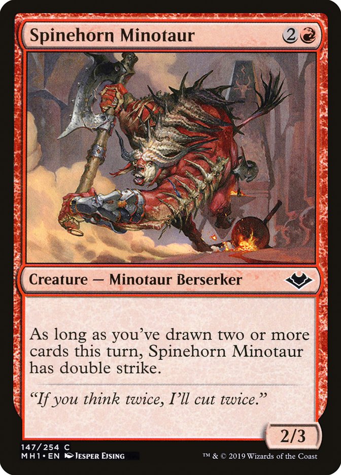 Spinehorn Minotaur [Modern Horizons] | GnG Games