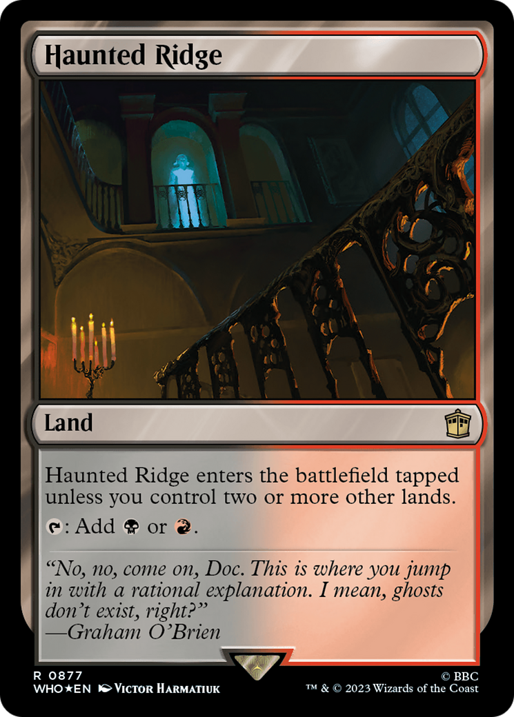 Haunted Ridge (Surge Foil) [Doctor Who] | GnG Games