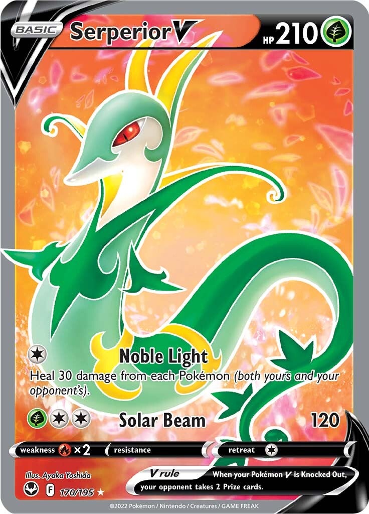 Serperior V (170/195) [Sword & Shield: Silver Tempest] | GnG Games