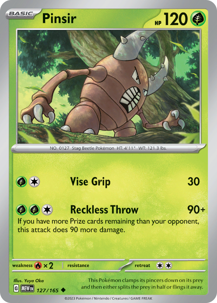Pinsir (127/165) [Scarlet & Violet 151] | GnG Games