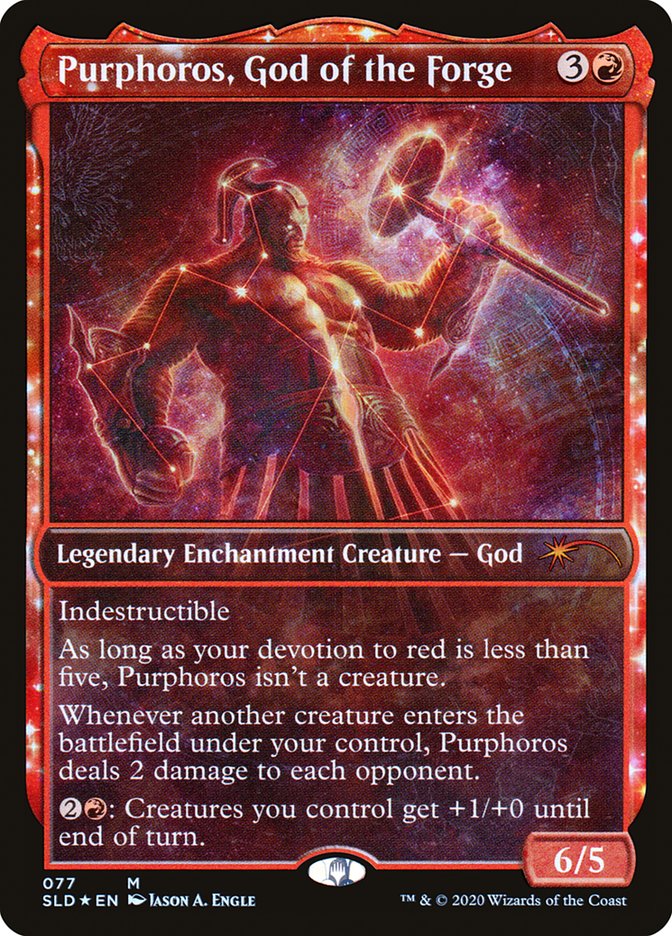 Purphoros, God of the Forge [Secret Lair Drop Series] | GnG Games