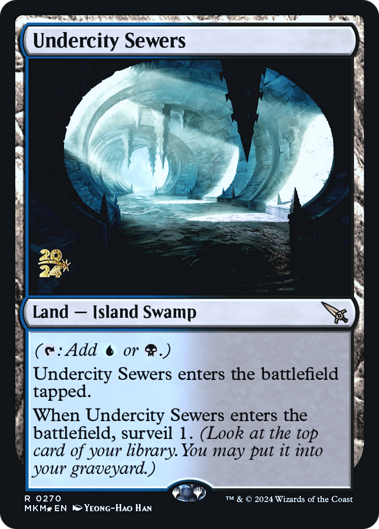 Undercity Sewers [Murders at Karlov Manor Prerelease Promos] | GnG Games