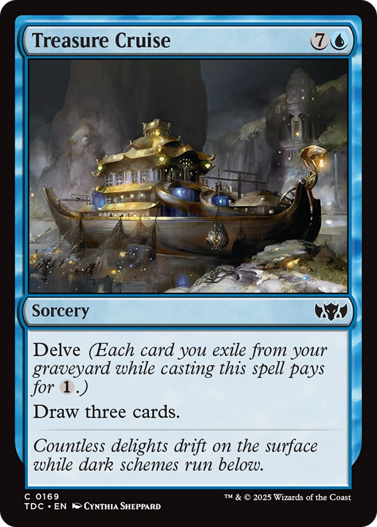 Treasure Cruise [Tarkir: Dragonstorm Commander] | GnG Games