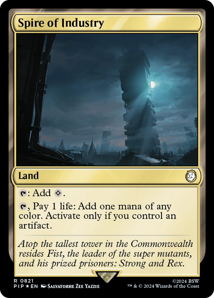 Spire of Industry (Surge Foil) [Fallout] | GnG Games
