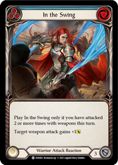 In the Swing (Blue) [EVR065] (Everfest)  1st Edition Rainbow Foil | GnG Games