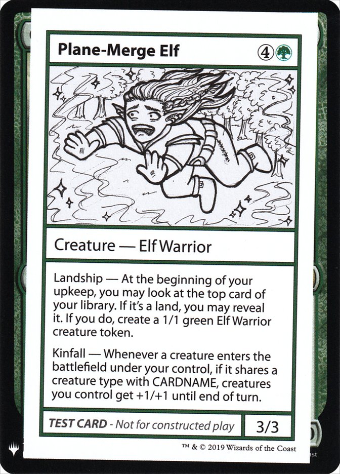 Plane-Merge Elf [Mystery Booster Playtest Cards] | GnG Games