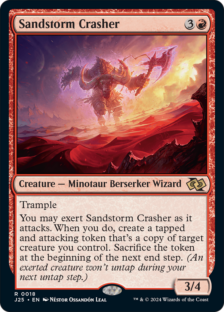 Sandstorm Crasher [Foundations Jumpstart] | GnG Games