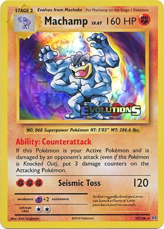 Machamp (59/108) (XY Evolutions Prerelease) [XY: Black Star Promos] | GnG Games