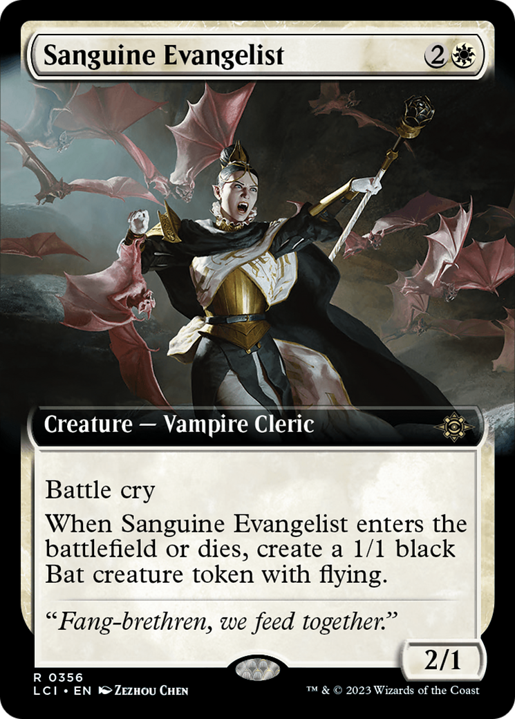 Sanguine Evangelist (Extended Art) [The Lost Caverns of Ixalan] | GnG Games