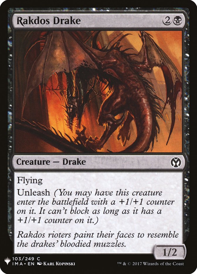 Rakdos Drake [Mystery Booster] | GnG Games