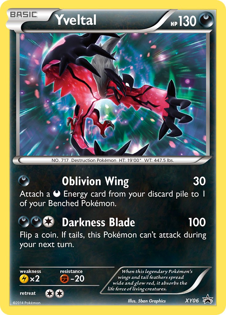 Yveltal (XY06) [XY: Black Star Promos] | GnG Games