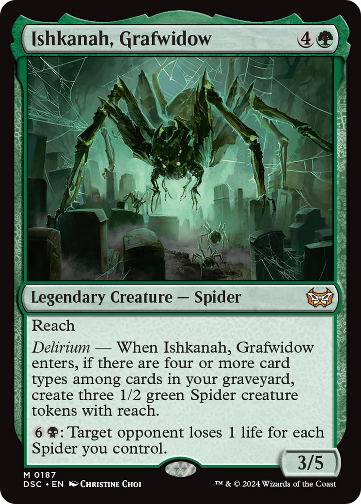 Ishkanah, Grafwidow [Duskmourn: House of Horror Commander] | GnG Games