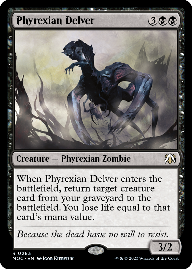 Phyrexian Delver [March of the Machine Commander] | GnG Games