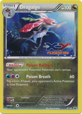 Dragalge (XY10) (Staff) [XY: Black Star Promos] | GnG Games