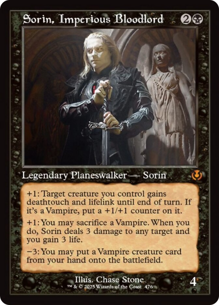 Sorin, Imperious Bloodlord (Retro Frame) [Innistrad Remastered] | GnG Games