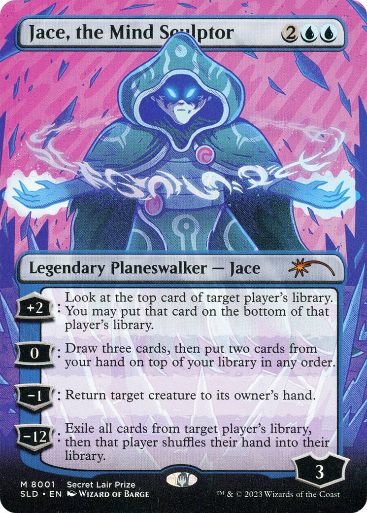 Jace, the Mind Sculptor (Borderless) [Secret Lair Drop Promos] | GnG Games