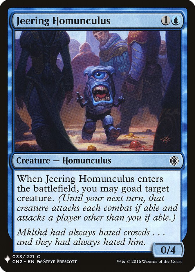 Jeering Homunculus [Mystery Booster] | GnG Games