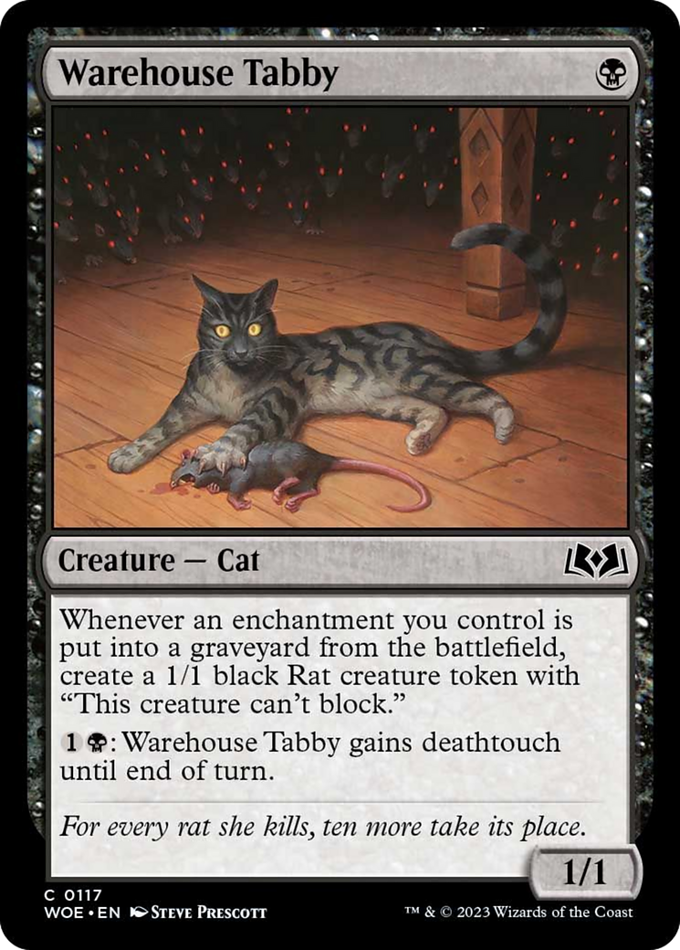 Warehouse Tabby [Wilds of Eldraine] | GnG Games