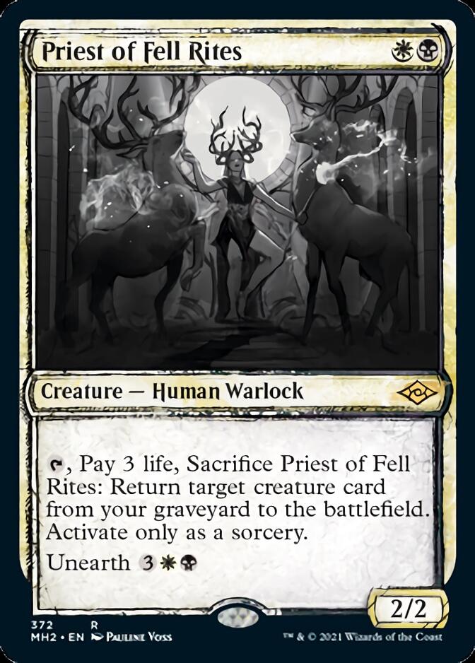 Priest of Fell Rites (Sketch) [Modern Horizons 2] | GnG Games