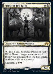 Priest of Fell Rites (Sketch) [Modern Horizons 2] | GnG Games
