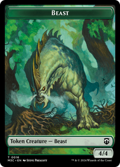 Elephant // Beast (0016) Double-Sided Token [Modern Horizons 3 Commander Tokens] | GnG Games