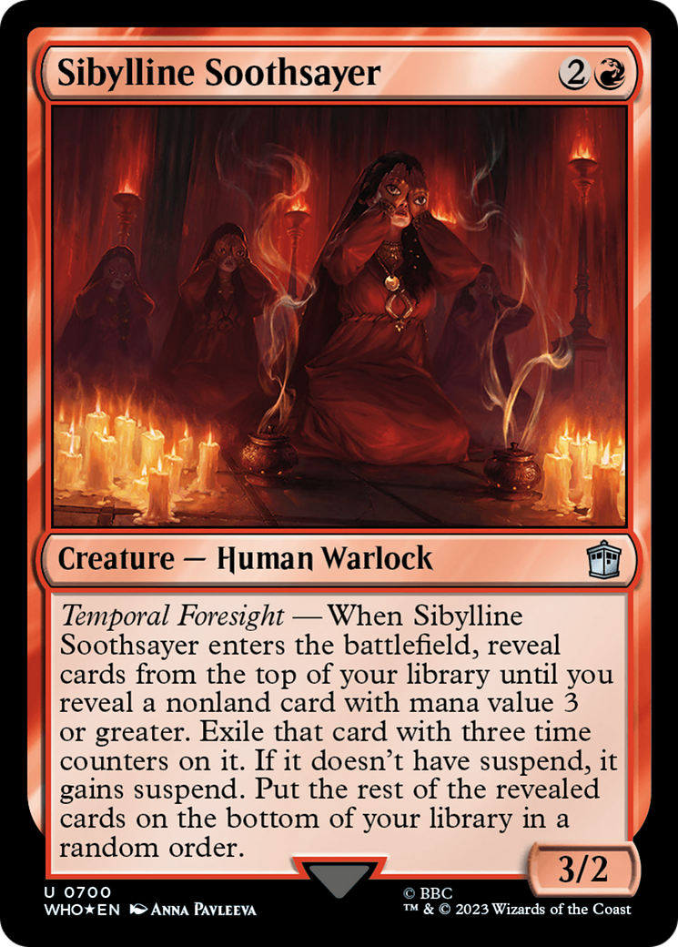 Sibylline Soothsayer (Surge Foil) [Doctor Who] | GnG Games