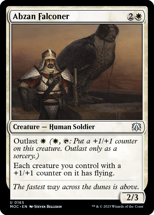 Abzan Falconer [March of the Machine Commander] | GnG Games