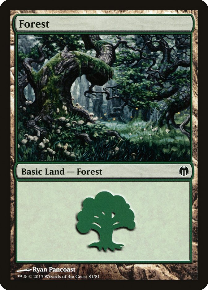 Forest (81) [Duel Decks: Heroes vs. Monsters] | GnG Games