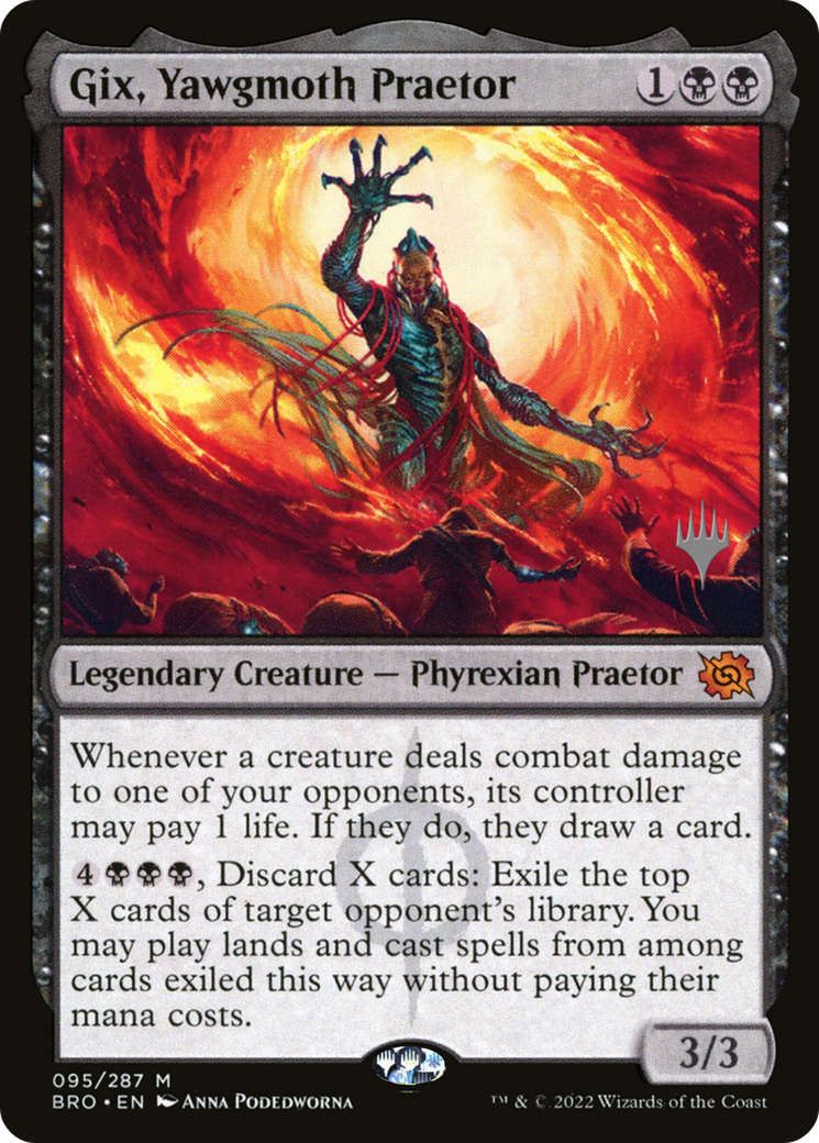 Gix, Yawgmoth Praetor (Promo Pack) [The Brothers' War Promos] | GnG Games