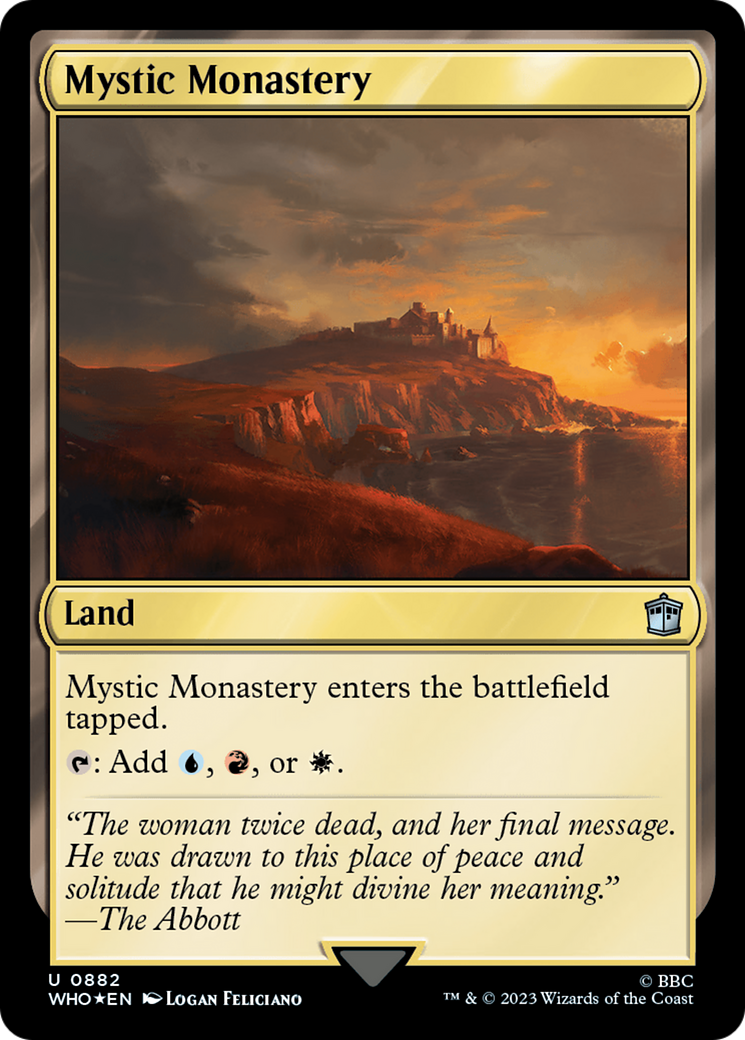 Mystic Monastery (Surge Foil) [Doctor Who] | GnG Games