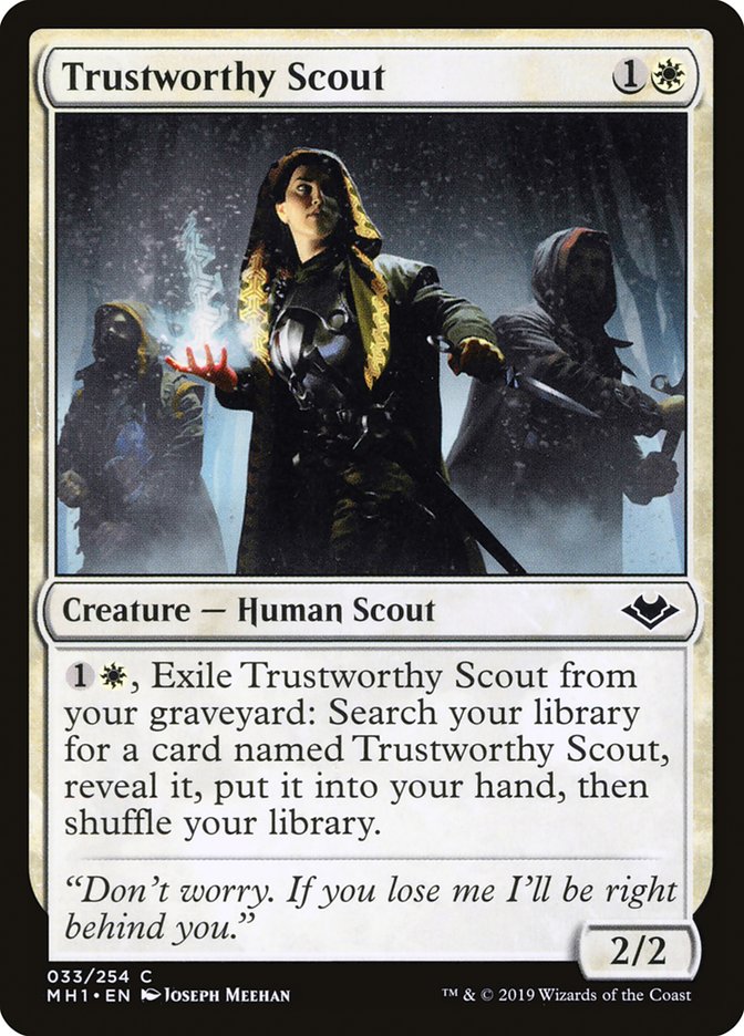 Trustworthy Scout [Modern Horizons] | GnG Games