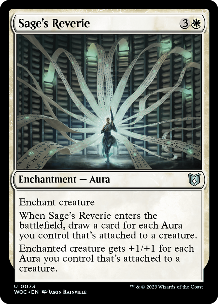Sage's Reverie [Wilds of Eldraine Commander] | GnG Games