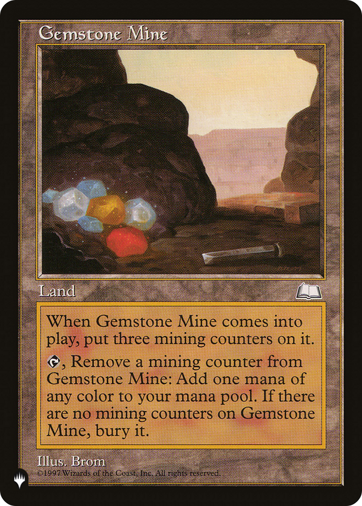 Gemstone Mine (WTH) [The List] | GnG Games