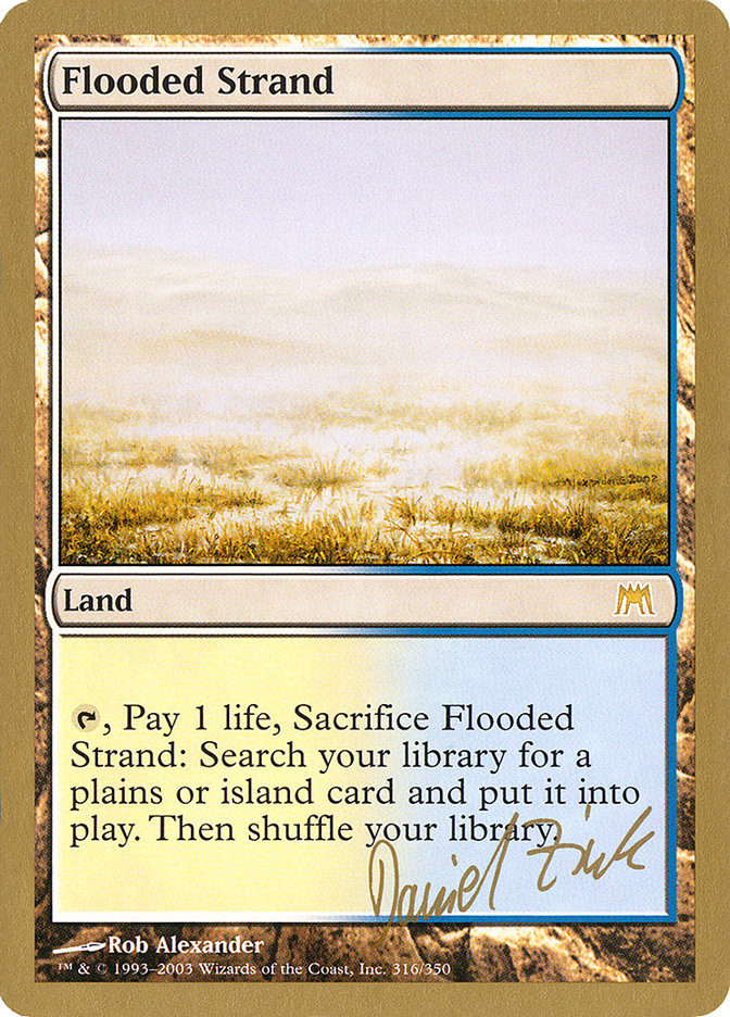 Flooded Strand (Daniel Zink) [World Championship Decks 2003] | GnG Games