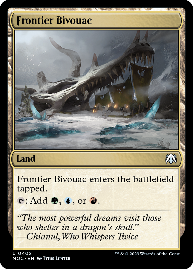Frontier Bivouac [March of the Machine Commander] | GnG Games