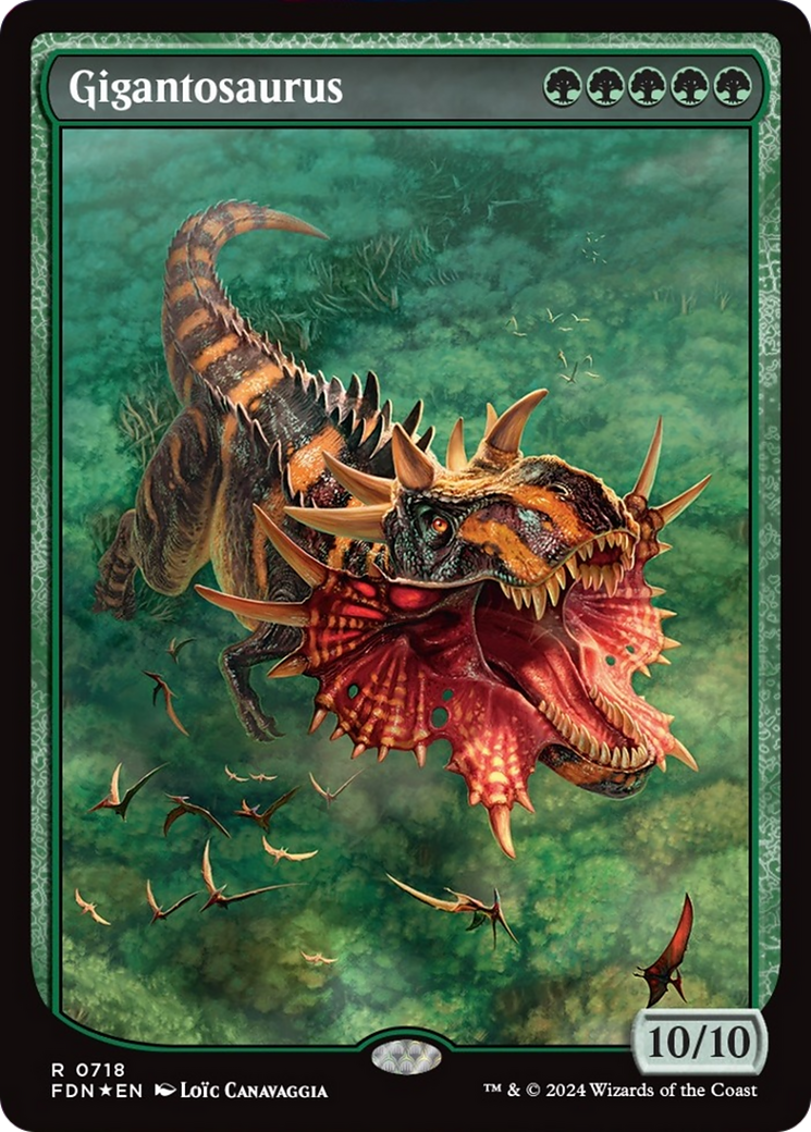 Gigantosaurus (Full Art) [Foundations] | GnG Games